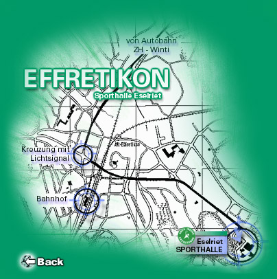 Plan von Effretikon